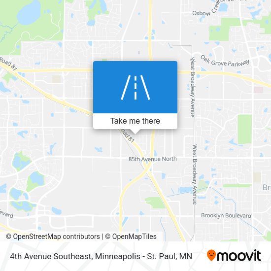 Mapa de 4th Avenue Southeast