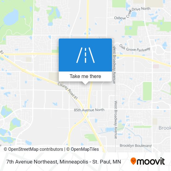 Mapa de 7th Avenue Northeast