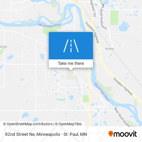 82nd Street Ne map