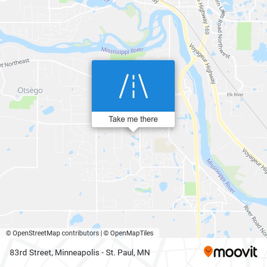 83rd Street map