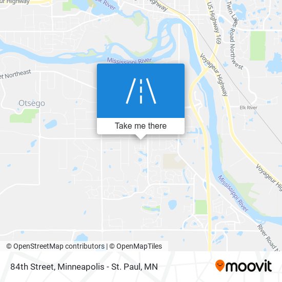 Mapa de 84th Street