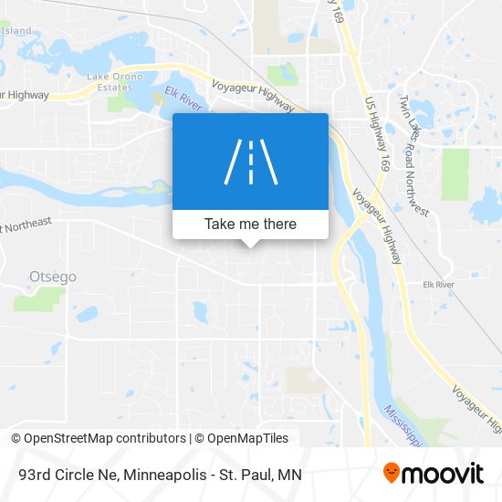 Mapa de 93rd Circle Ne