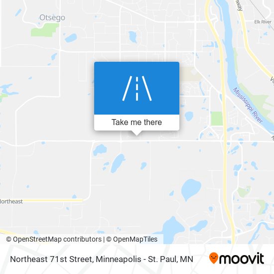 Mapa de Northeast 71st Street