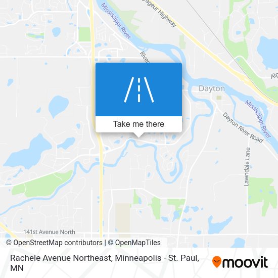 Mapa de Rachele Avenue Northeast