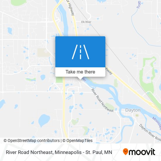 Mapa de River Road Northeast