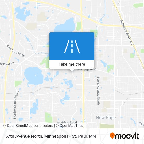 Mapa de 57th Avenue North