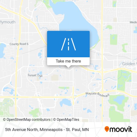 5th Avenue North map