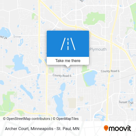 Archer Court map