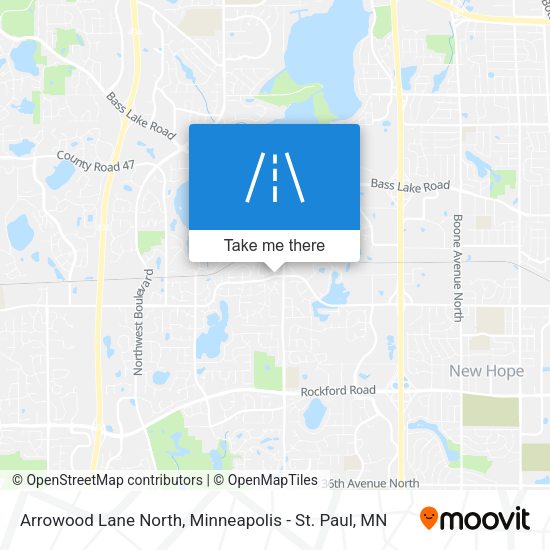 Mapa de Arrowood Lane North