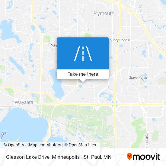 Mapa de Gleason Lake Drive