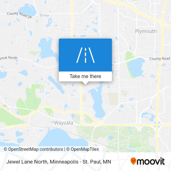 Mapa de Jewel Lane North