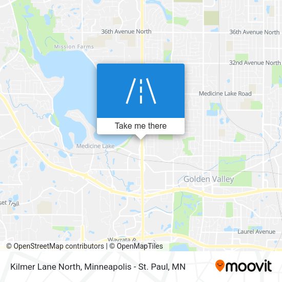 Mapa de Kilmer Lane North