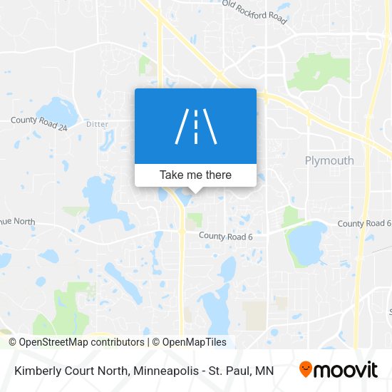 Mapa de Kimberly Court North