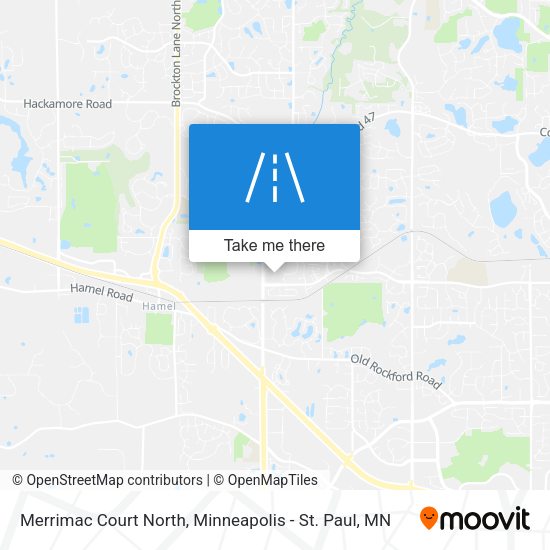 Mapa de Merrimac Court North