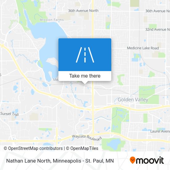 Mapa de Nathan Lane North