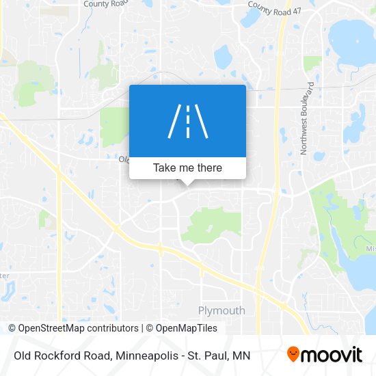Mapa de Old Rockford Road