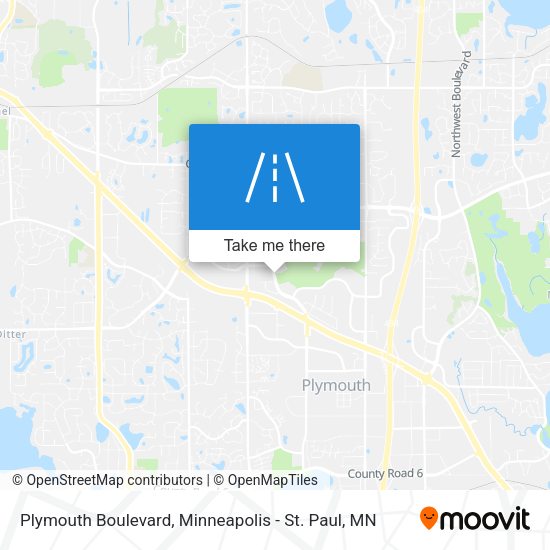 Plymouth Boulevard map