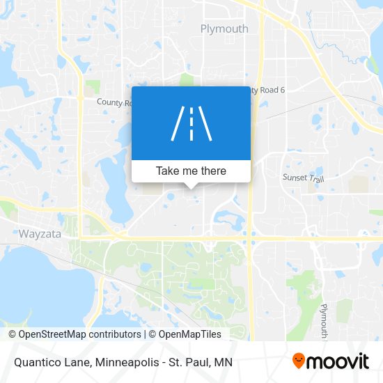 Quantico Lane map