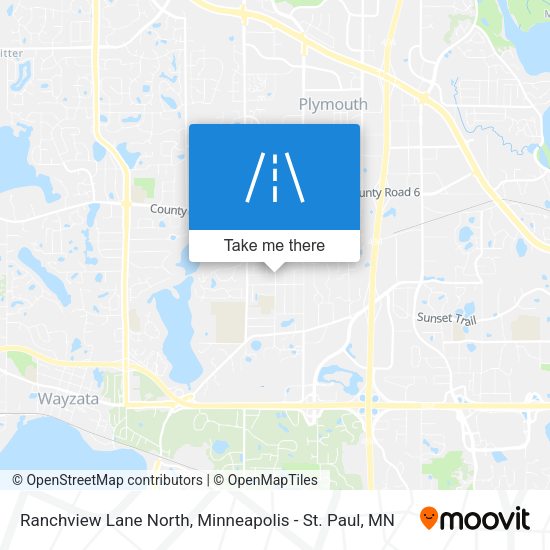 Mapa de Ranchview Lane North