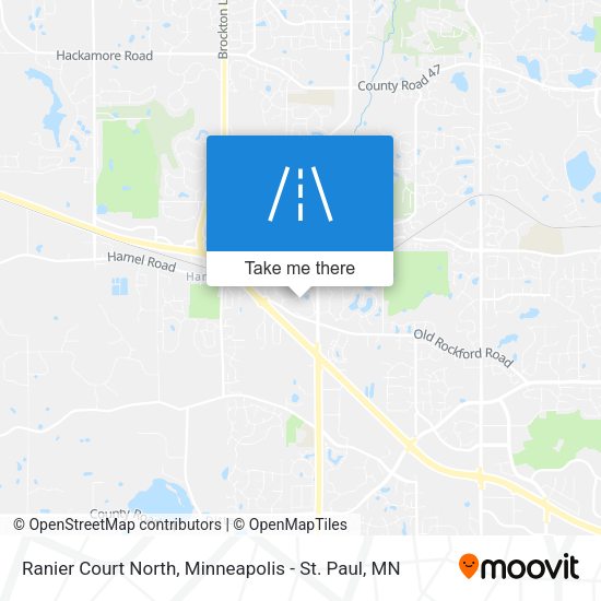 Ranier Court North map