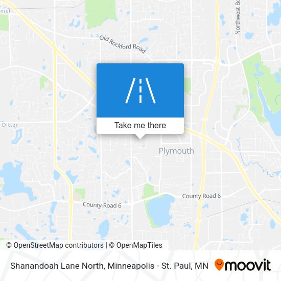 Mapa de Shanandoah Lane North