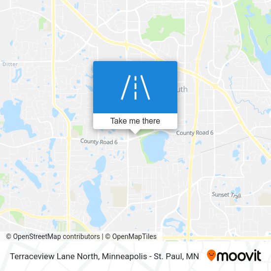Mapa de Terraceview Lane North