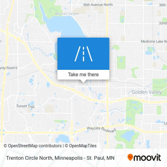 Mapa de Trenton Circle North