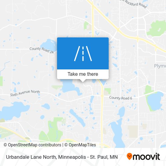 Mapa de Urbandale Lane North