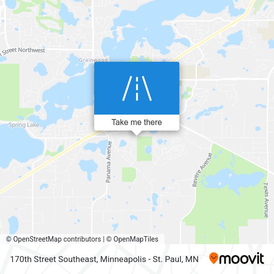 170th Street Southeast map