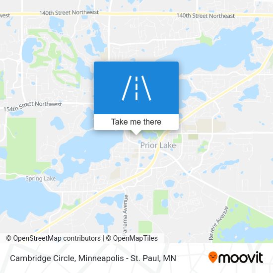 Cambridge Circle map