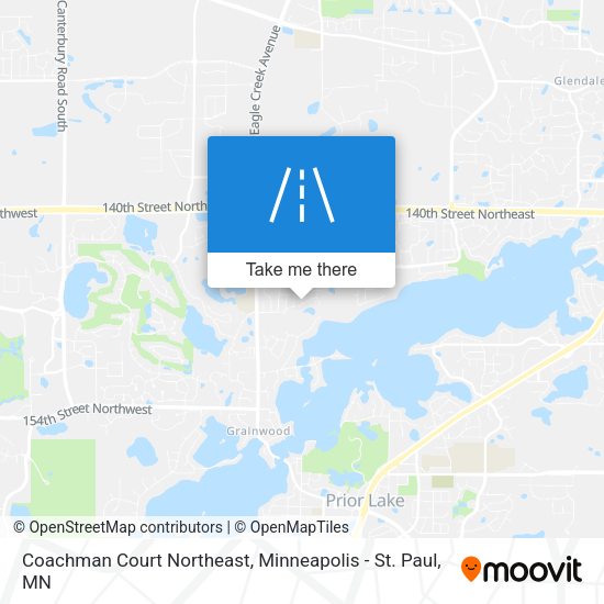 Coachman Court Northeast map