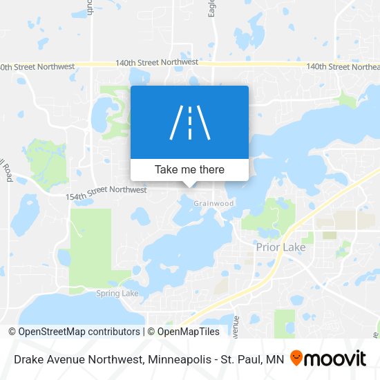 Mapa de Drake Avenue Northwest