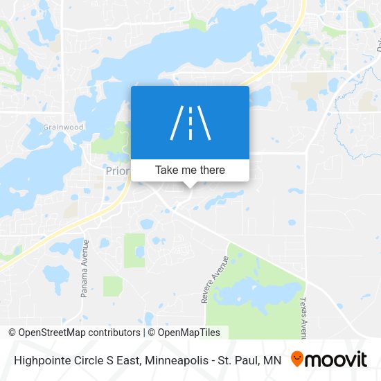 Highpointe Circle S East map