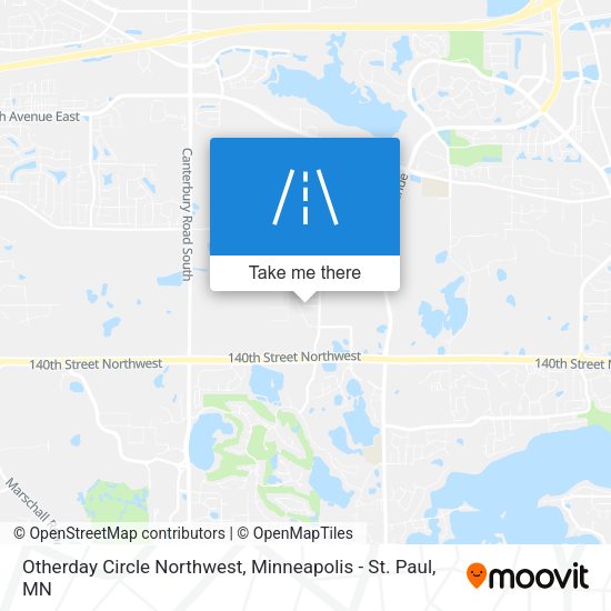 Mapa de Otherday Circle Northwest