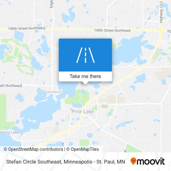 Stefan Circle Southeast map