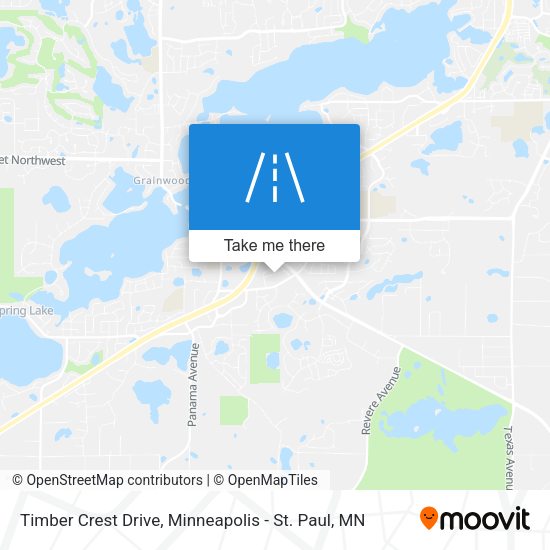 Mapa de Timber Crest Drive