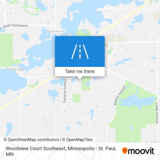 Woodview Court Southeast map