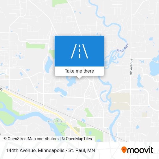 Mapa de 144th Avenue