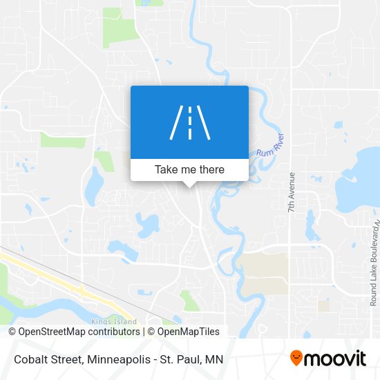 Mapa de Cobalt Street