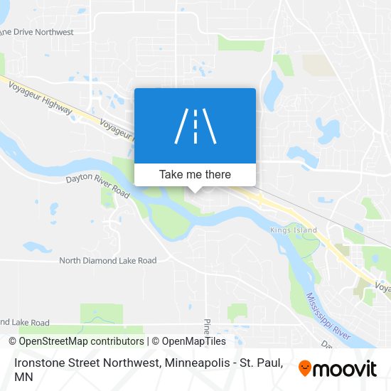 Mapa de Ironstone Street Northwest