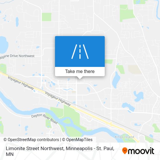 Mapa de Limonite Street Northwest