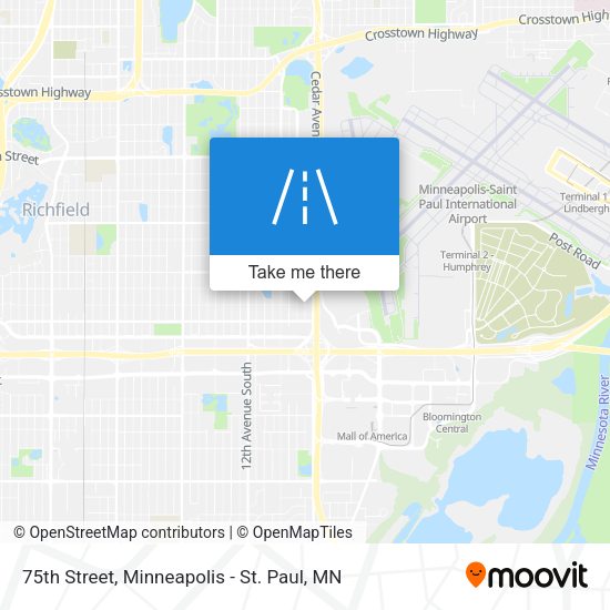 Mapa de 75th Street