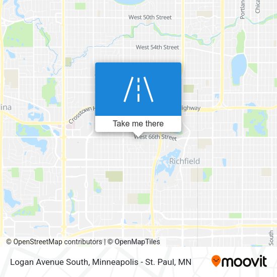 Mapa de Logan Avenue South
