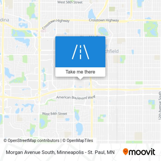 Mapa de Morgan Avenue South