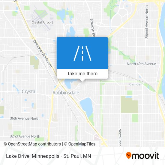 Lake Drive map