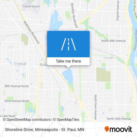 Mapa de Shoreline Drive