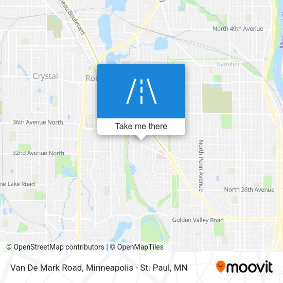 Mapa de Van De Mark Road