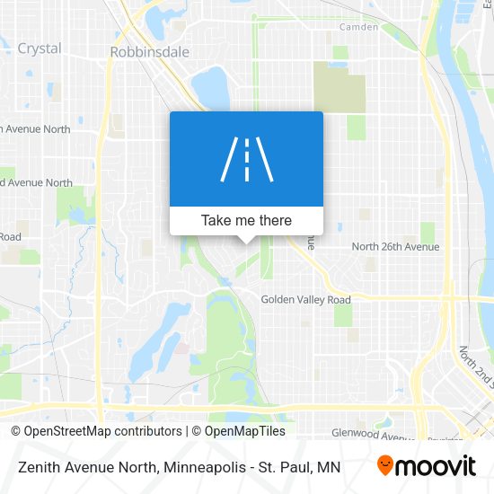Mapa de Zenith Avenue North