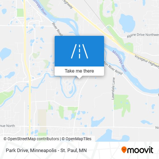 Park Drive map