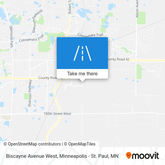 Biscayne Avenue West map